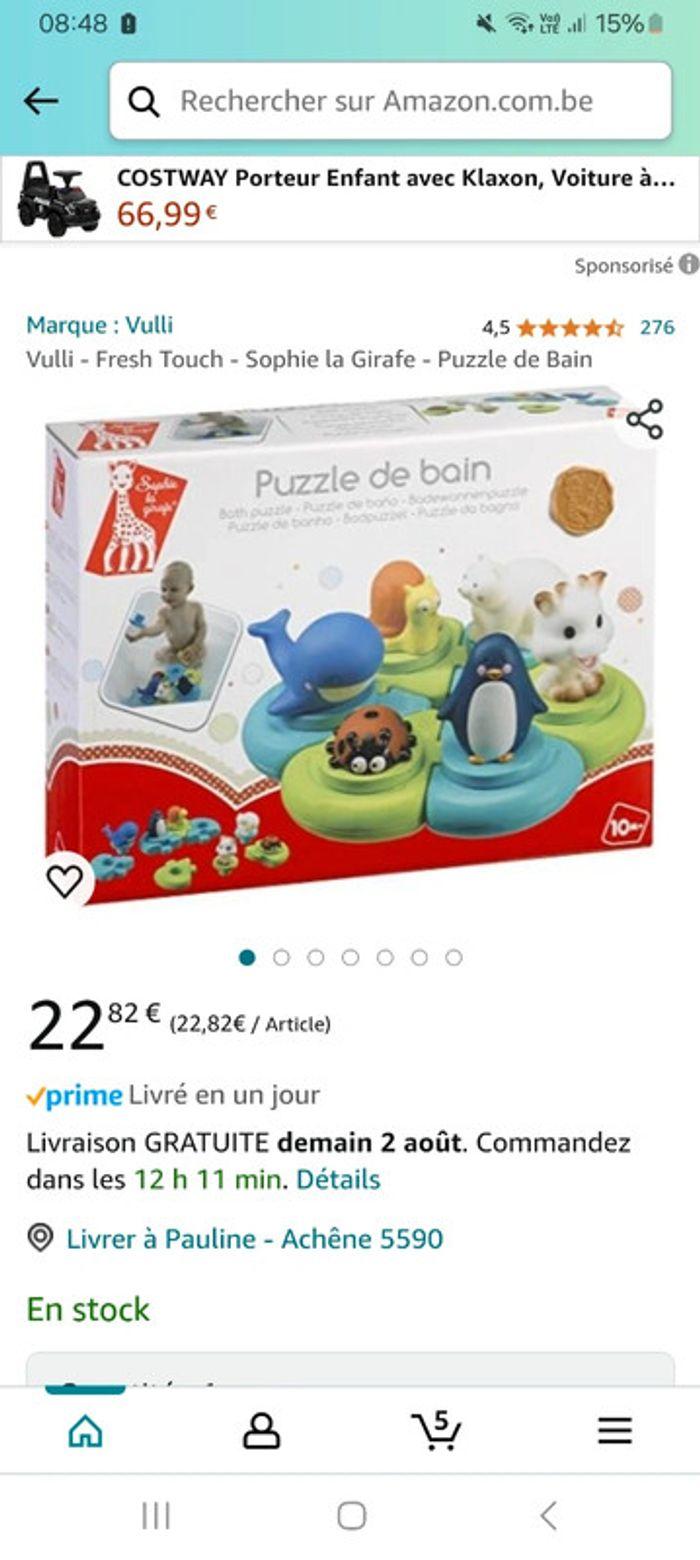 Puzzle de bain - photo numéro 3