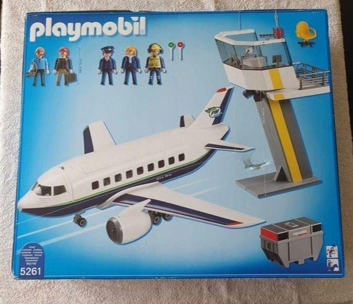 Playmobil City Life - Avion et tour de contrôle - 5261 - photo numéro 2