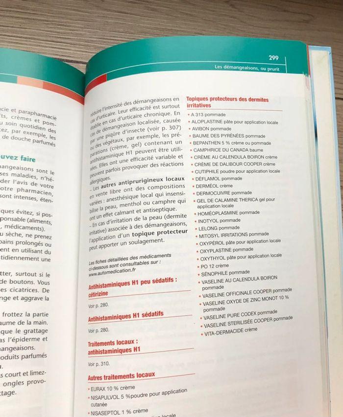 Livre 📕 Vidal - Guide de l’automédication 😷 - photo numéro 8