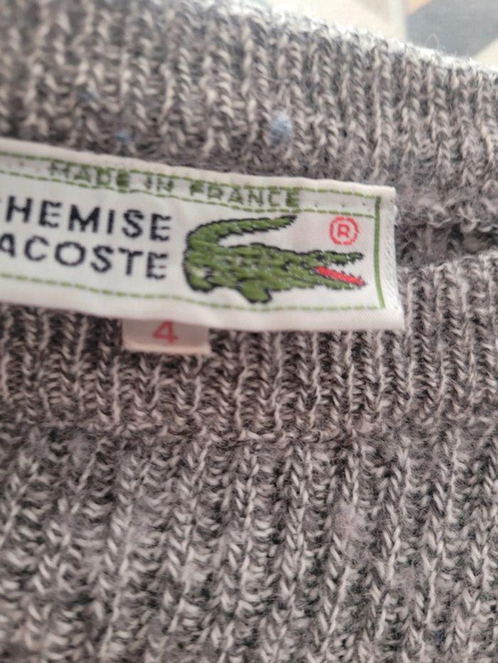 Tres beau pull oversize t 4 lacoste - photo numéro 3