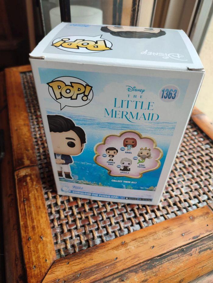 Disney funko pop prince Éric la petite sirène Ariel the litlle mermaid 1363 - photo numéro 5