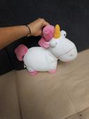 Peluche coussin licorne moi moche et méchant