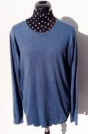 Pull Coton & Cachemire bleu Scotch & Soda taille M