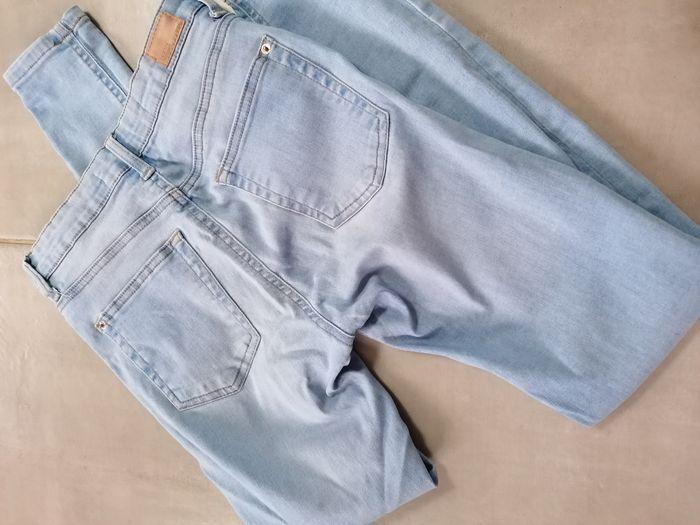 Pantalon jean denim bershka taille 36 - photo numéro 7