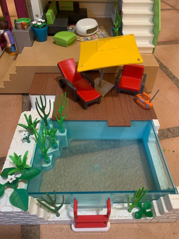 Maison moderne playmobil avec piscine - photo numéro 5