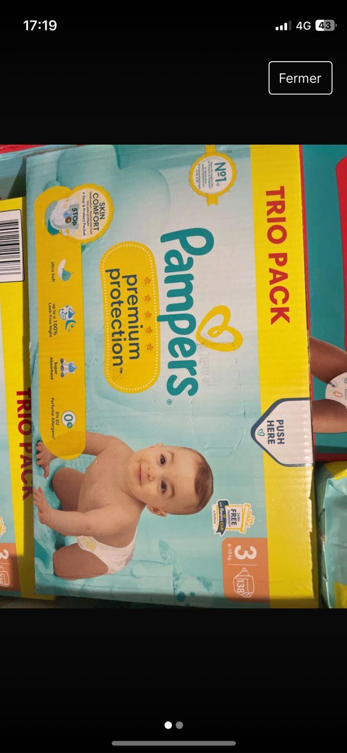 Couche pampers