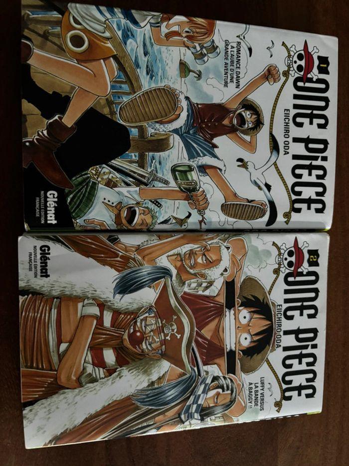 Lot manga one pièce tome 1 et 2 - photo numéro 1