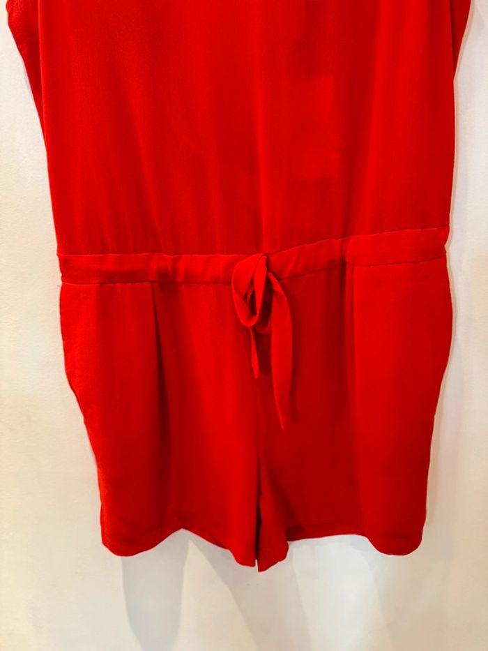 Combishort Zara rouge dos nu Taille S - photo numéro 4