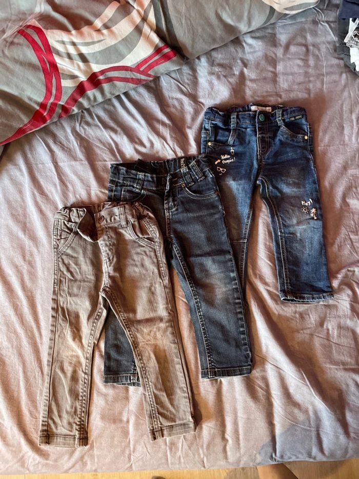 Lot 3 jeans slim - photo numéro 1