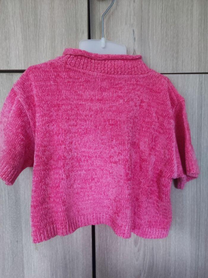 Pull maille rose 6 ans Kiabi - photo numéro 4