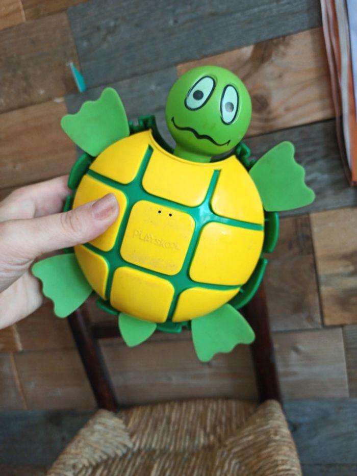 Jouet de bain tortue vintage playskool be - photo numéro 5