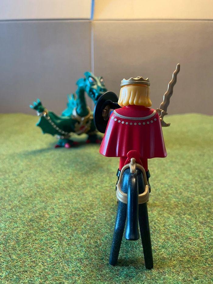 Playmobil moyen âge dragon et prince ref 3840 - photo numéro 9