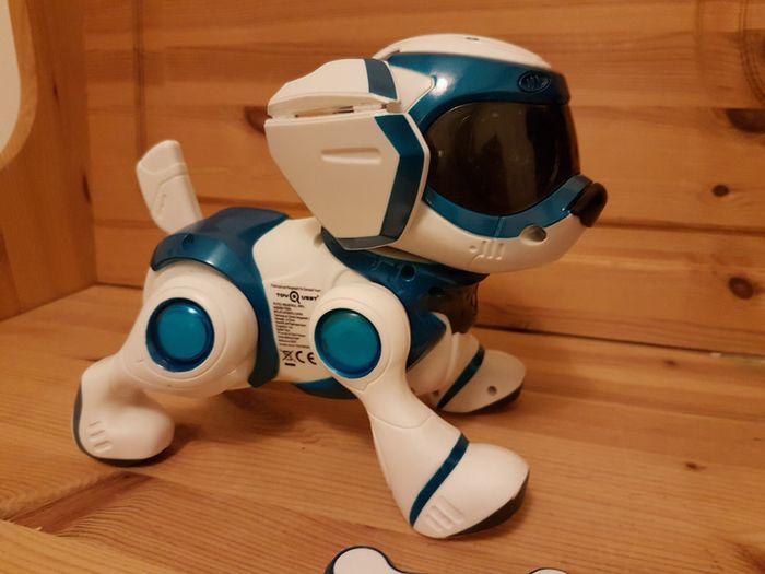 Robot Teksta Puppy bleu - photo numéro 2