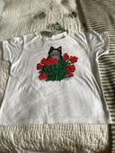 T-shirt collector Crazy Shirt Kliban Happy Cat