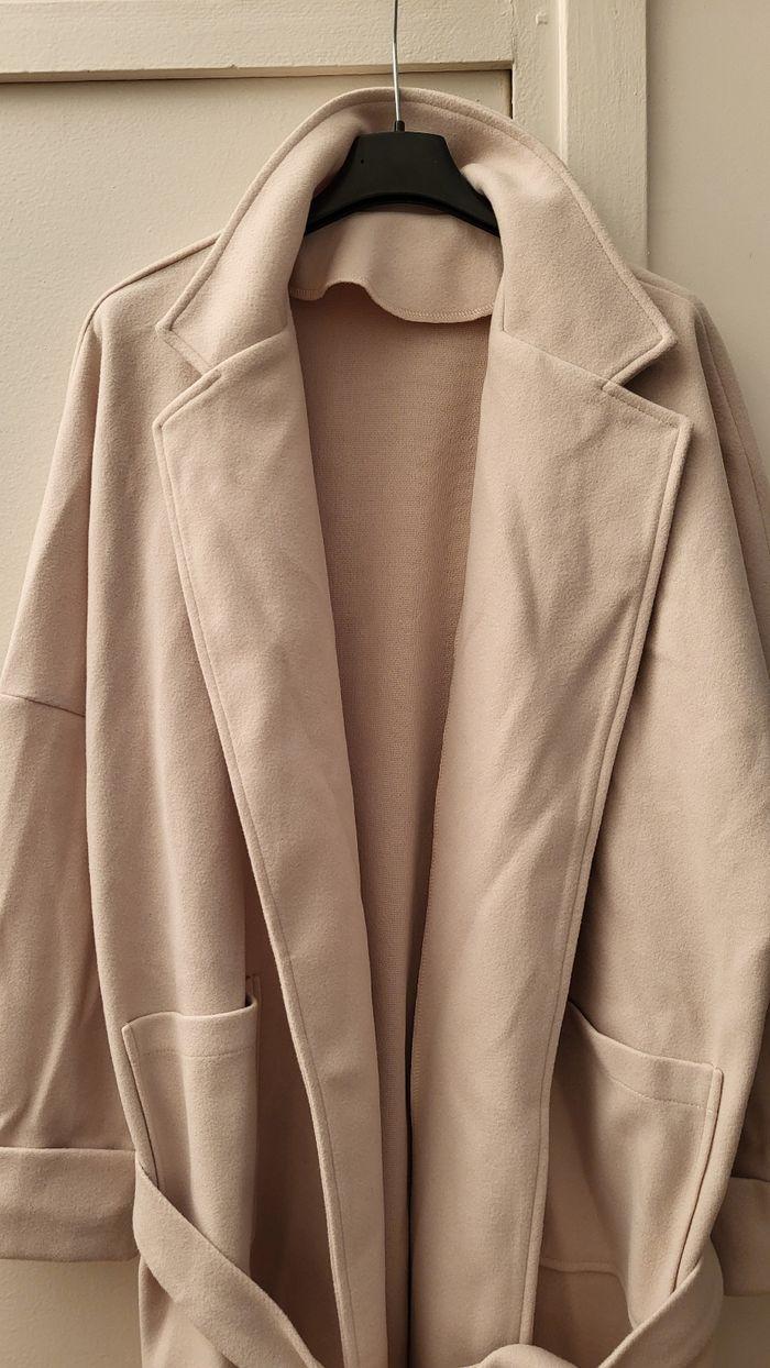 Manteau crème - photo numéro 2