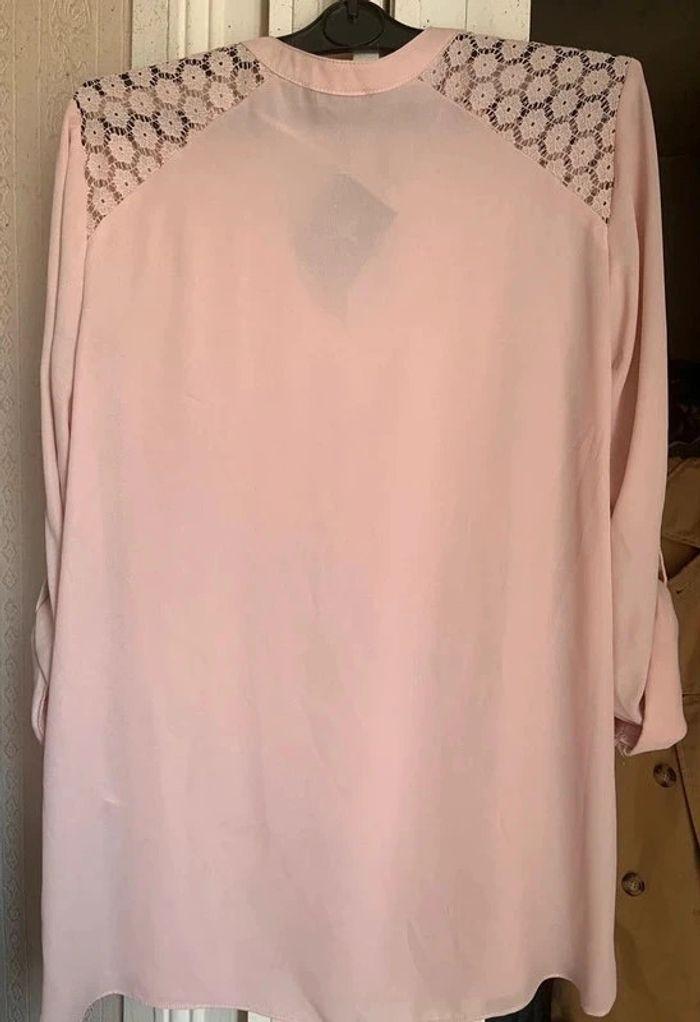 Blouse rose pâle Atmosphère taille 42 - photo numéro 4