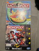 Lot 2 jeux Monopoly enfant