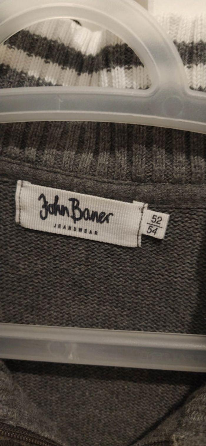 Gilet zippé John Baner taille 52/54 - photo numéro 2