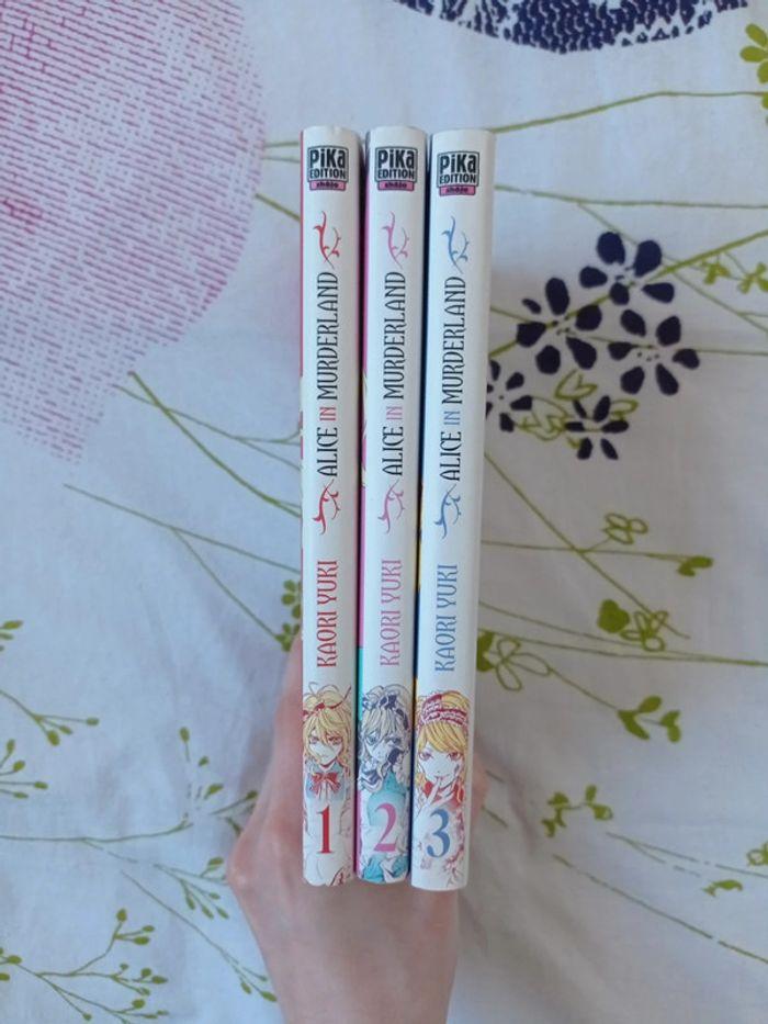 Lot de 3 mangas "Alice in murderland" / Kaori Yuki / Tome 1 à 3 - photo numéro 1