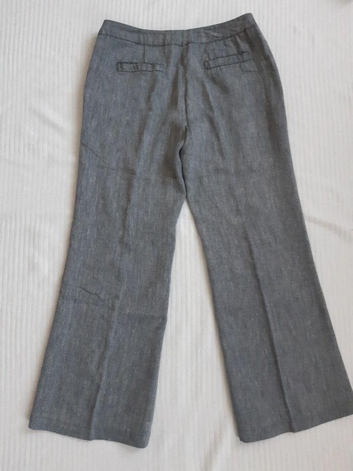 Pantalon large gris Inspirations T40 - photo numéro 4