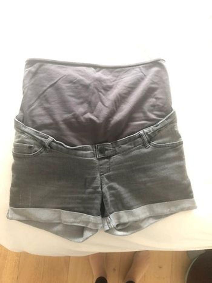 Short grossesse Kiabi gris T38 - photo numéro 4