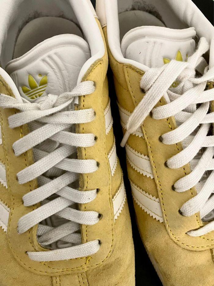 Adidas Originals Gazelle Yellow / White - photo numéro 8