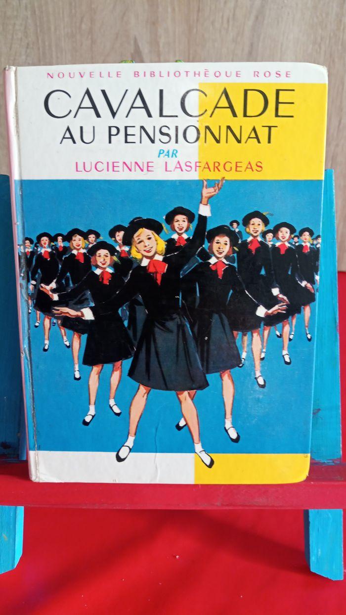 Cavalcade au pensionnat, n° 217, 1966, bibliothèque rose - photo numéro 1