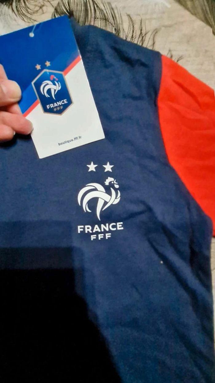 Tee-shirt  france  de  foot  varrane - photo numéro 4