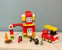 Lego duplo caserne de pompier parfait état