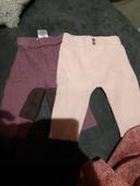 Lot de 2 leggings