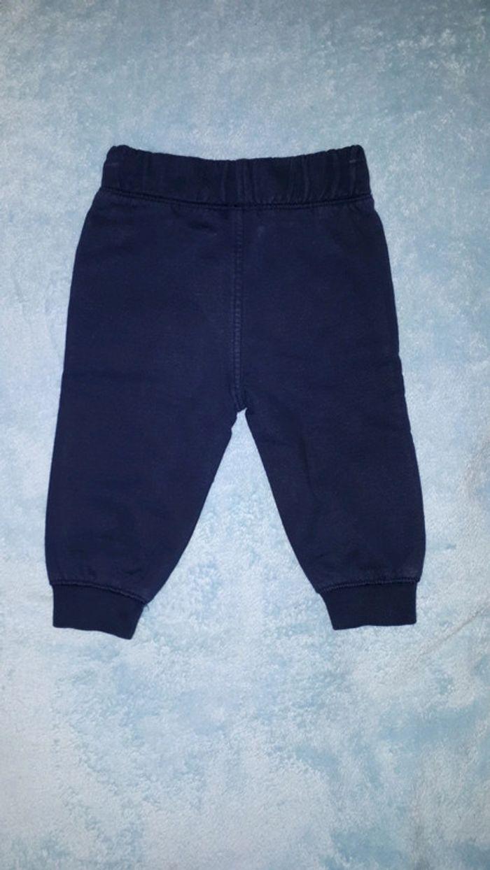 Pantalon de jogging garçon bleu marine C&A 12 mois - photo numéro 3