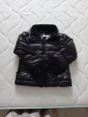 Manteau mini molly 6 8 ans parfait état noir brillant