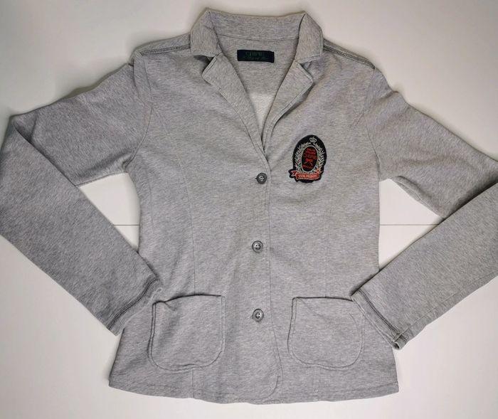 Veste blazers Chipie Vintage grise Taille M - photo numéro 5