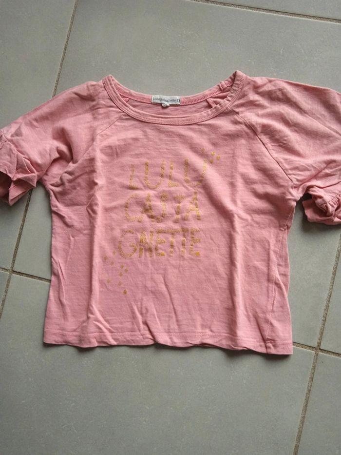 T-shirt Lulu castagnette 8 ans - photo numéro 1