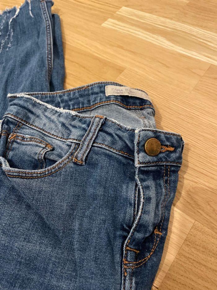 Jeans à rayures Zara - photo numéro 3