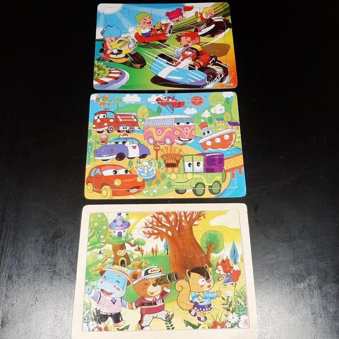 Lot de 3 puzzles - photo numéro 1