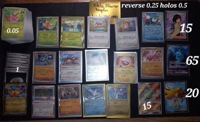 Cartes pokemon 151 - photo numéro 1