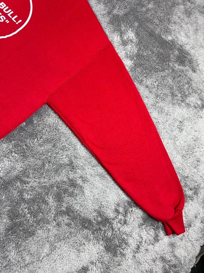 👕 Sweat University Rare Vintage y2k 90s 2000s Come To Where The Flavor Is Rouge Taille XL 👕 - photo numéro 14