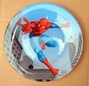 assiette Spiderman neuve bleue