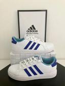 Adidas Grand Court 2.0 White/Blue