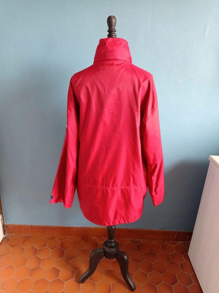 Imperméable rouge doublé homme/Femme taille L - photo numéro 8