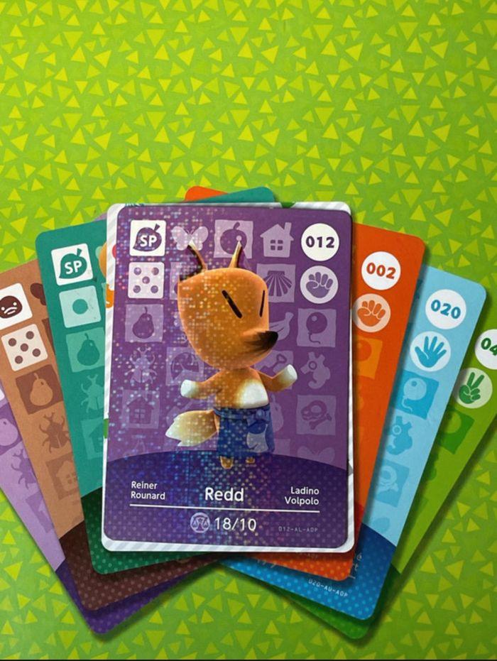 Carte amiibo animal crossing Rounard 012