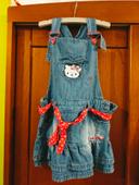 Robe en jeans Hello Kitty