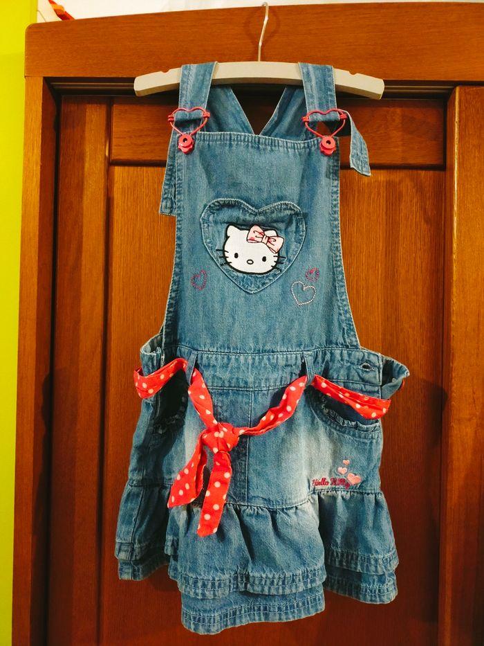 Robe en jeans Hello Kitty - photo numéro 1