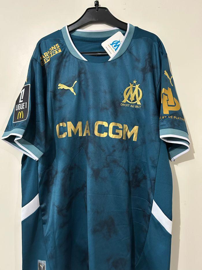 Authentique maillot Olympique de Marseille - photo numéro 2