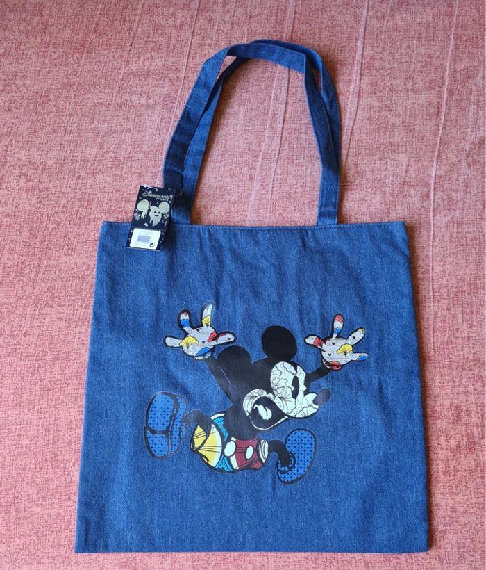 Tote bag/cabas Mickey Disneyland Paris neuf - photo numéro 2