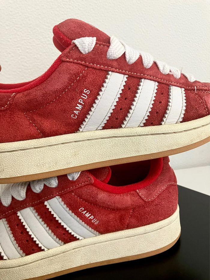 Adidas Originals Campus 00s Red/White - photo numéro 2