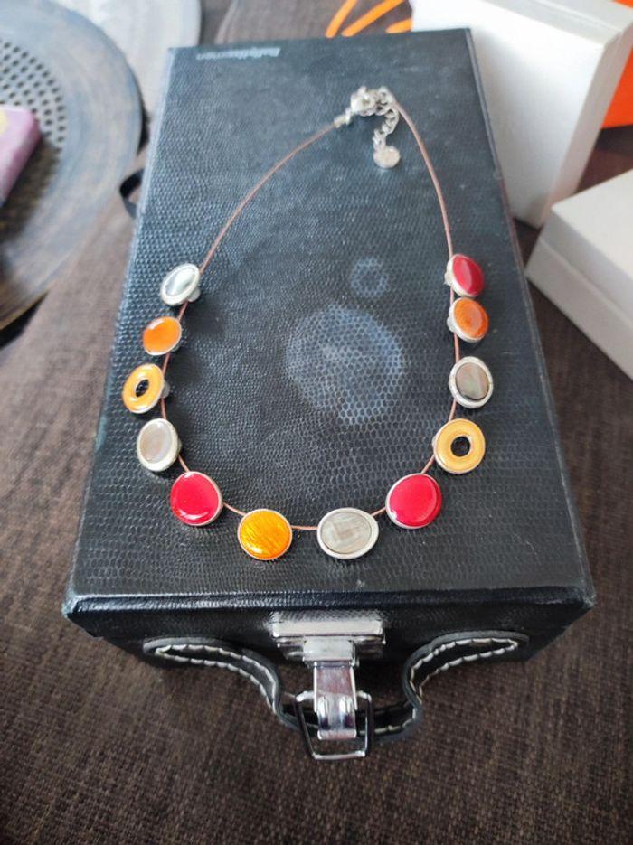 Collier fantaisie multicolore