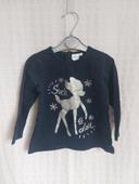 Tee-shirt manches longues Disney Bambi 23 mois