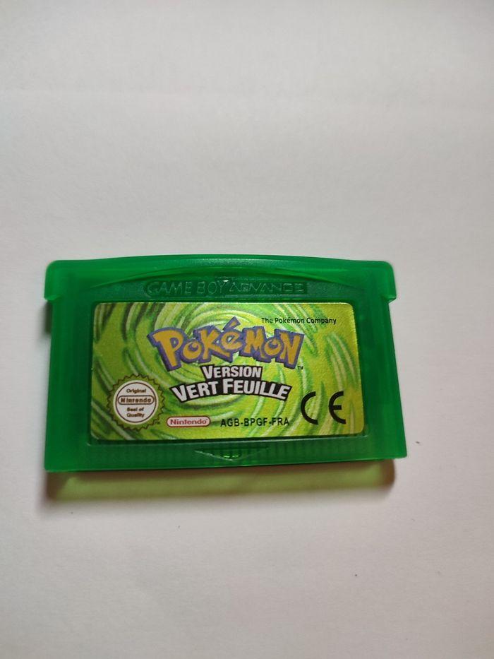 Pokemon Vert feuille Game boy advance - photo numéro 1